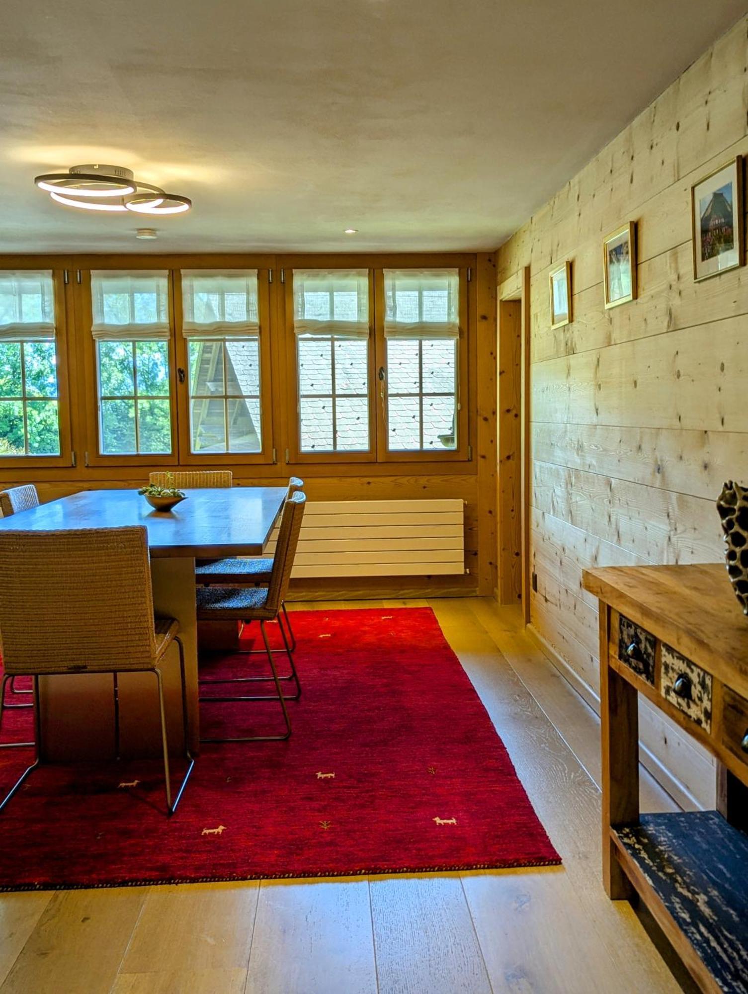 Swiss Mountain-Valley View Lodge Erlenbach im Simmental Exteriér fotografie