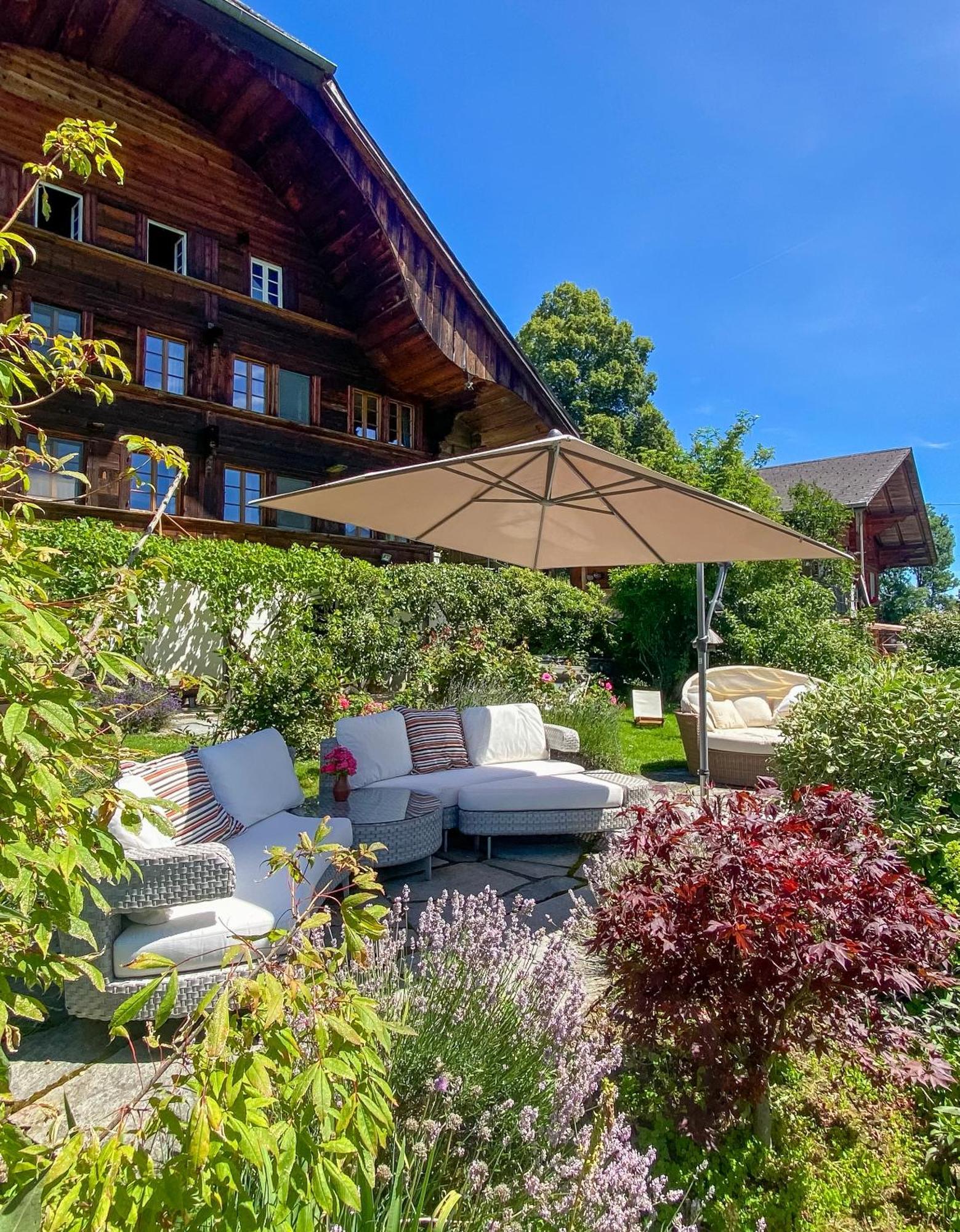 Swiss Mountain-Valley View Lodge Erlenbach im Simmental Exteriér fotografie