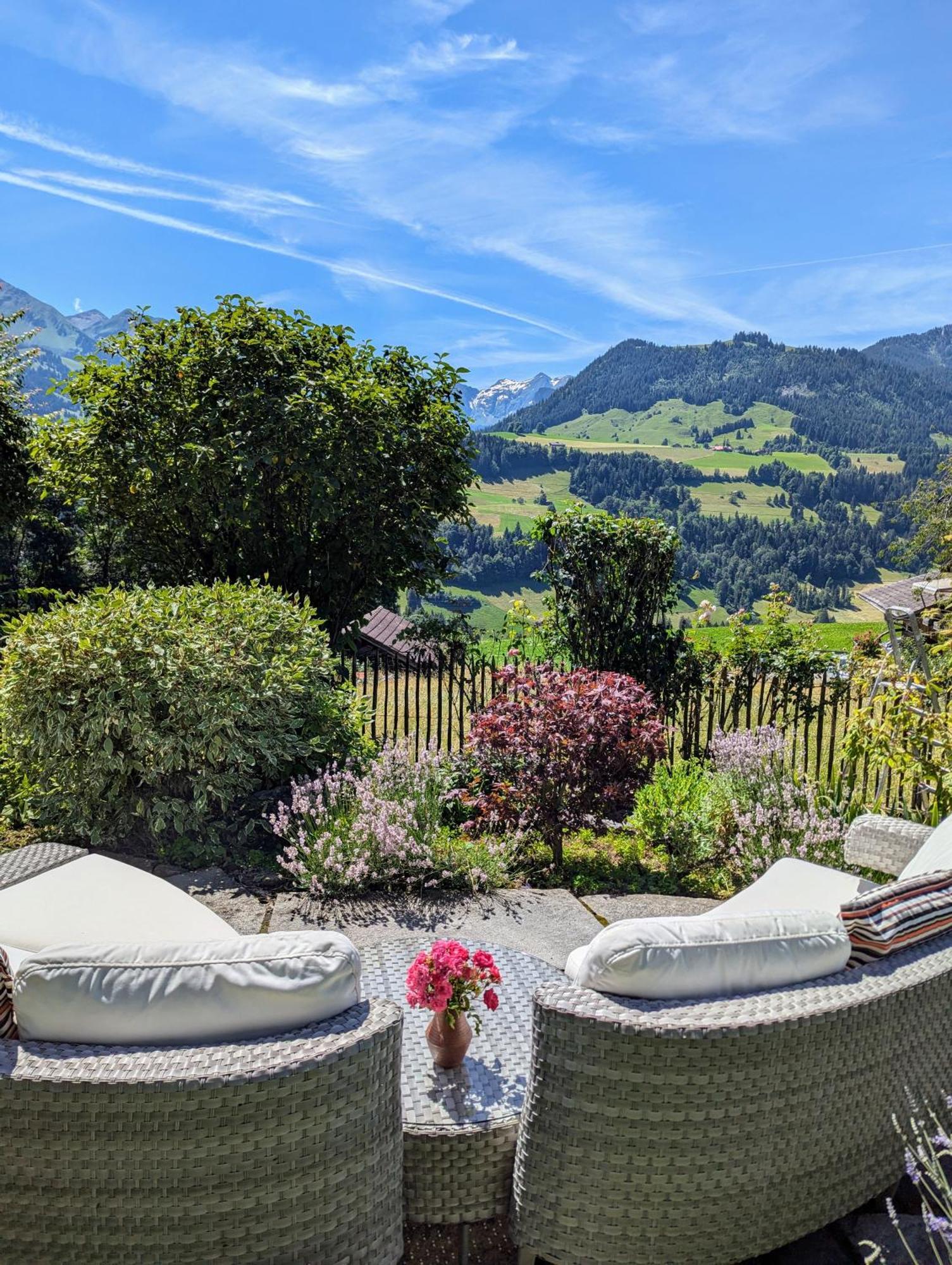 Swiss Mountain-Valley View Lodge Erlenbach im Simmental Exteriér fotografie