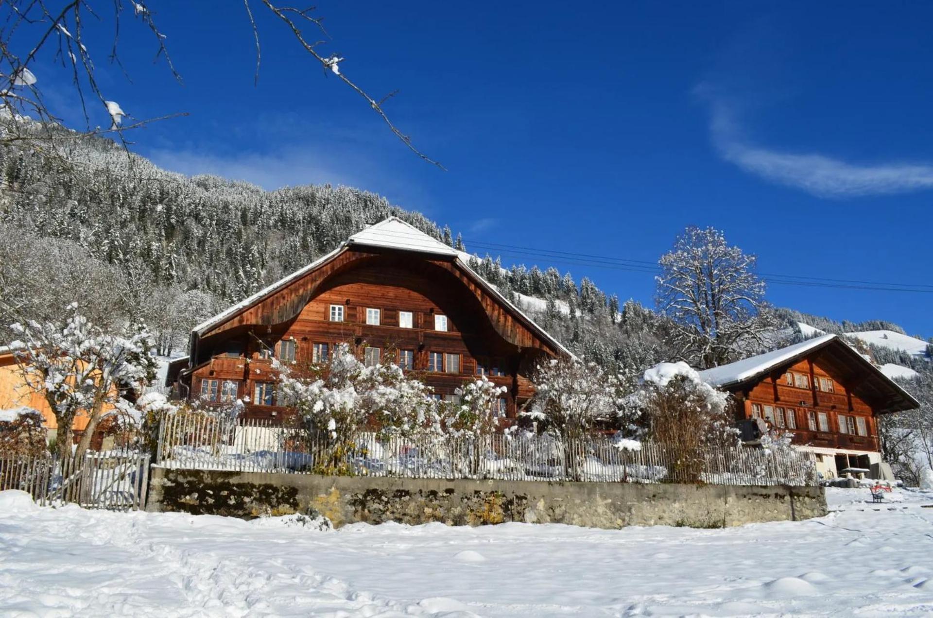 Swiss Mountain-Valley View Lodge Erlenbach im Simmental Exteriér fotografie